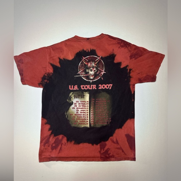 Slayer U.S Tour Tie Dye - Picture 2 of 5